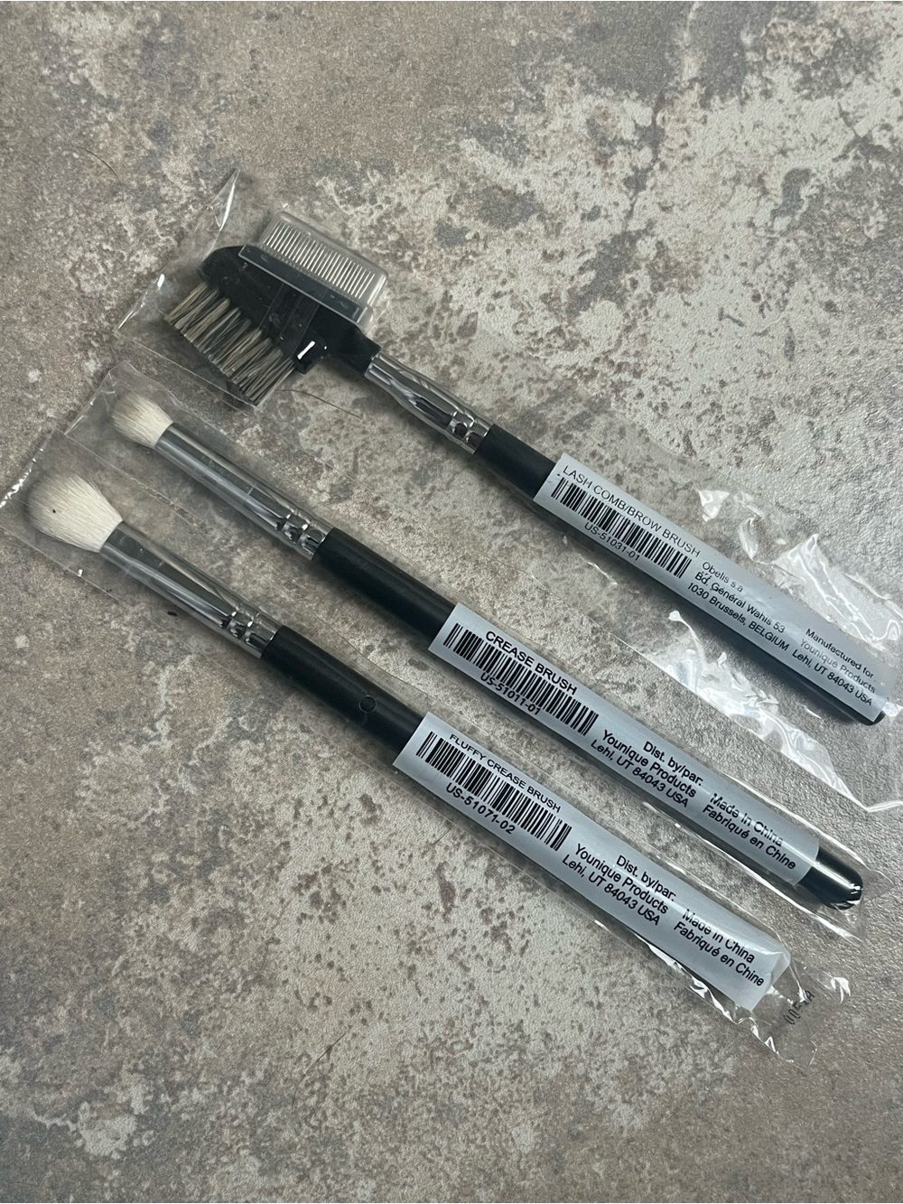 3-Piece Eye Brush Set - younique